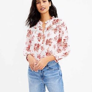 LOFT Deconstructed fresh cut hem, high rise boyfriend shorts